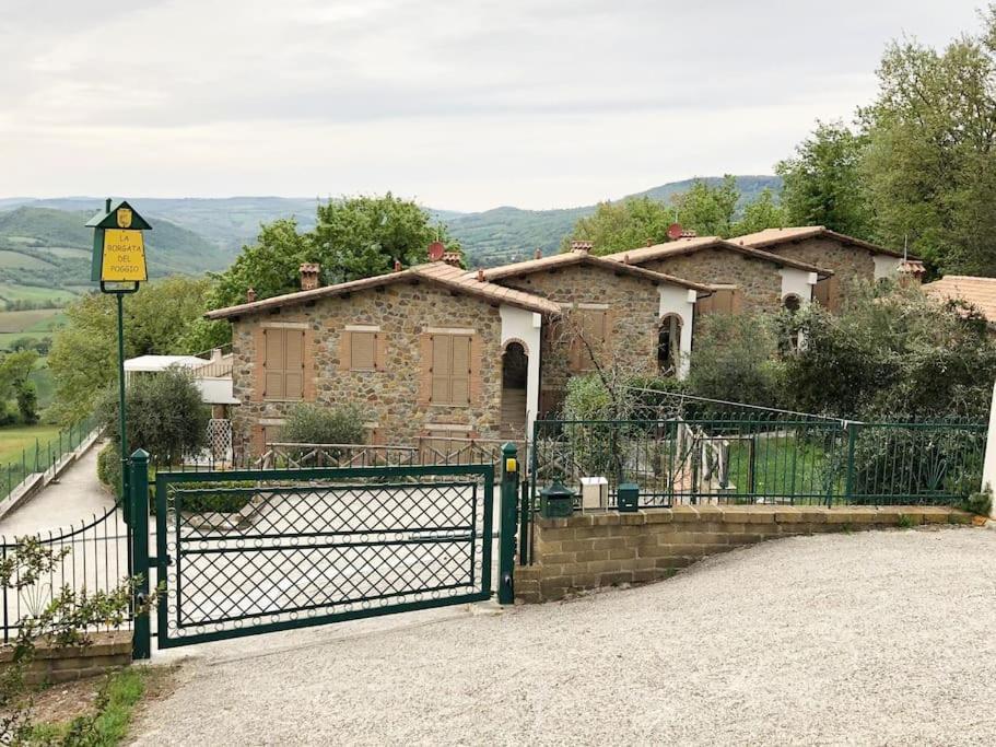 Apartmán Il Poggio Da Leo Capanne Exteriér fotografie